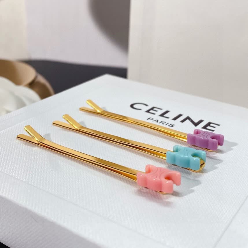 Celine Colorful Hair Clips Set